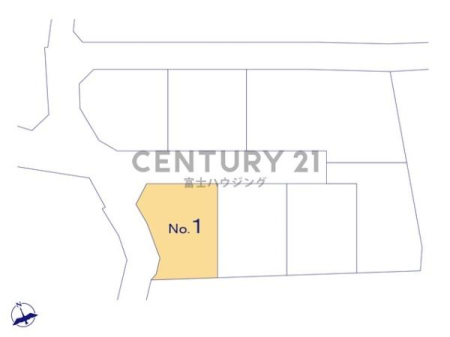 �_�ސ쌧����s���q�̓y�n�̊Ԏ��}