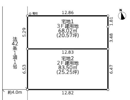 �_�ސ쌧����s����̓y�n�̊Ԏ��}