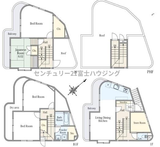 �_�ސ쌧������s���C�ݖk5���ڂ̒��È�ˌ��Ă̊Ԏ��}