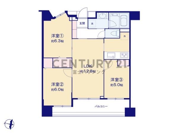 �_�ސ쌧����s����̒��Ã}���V�����̊Ԏ��}