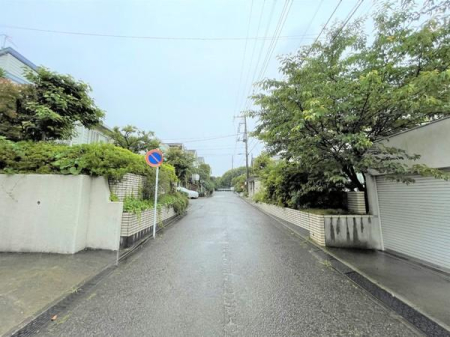 �_�ސ쌧���q�s�� 533-17�̒��È�ˌ��Ă̑O�ʓ��H�܂ތ��n�ʐ^