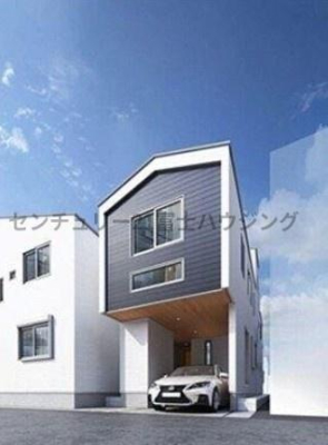 �_�ސ쌧������s�\�ԍ�2���ڂ̐V�z��ˌ��Ă̌��n�O�ώʐ^