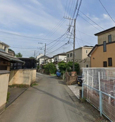 �_�ސ쌧����s�����̒��È�ˌ��Ă̑O�ʓ��H�܂ތ��n�ʐ^