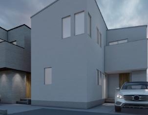 �_�ސ쌧������s����1���ڂ̐V�z��ˌ��Ă̊����\�z�}(�O��)