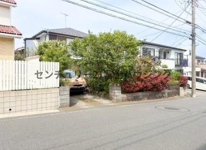 �_�ސ쌧����s�P�s3���ڂ̓y�n�̑O�ʓ��H�܂ތ��n�ʐ^