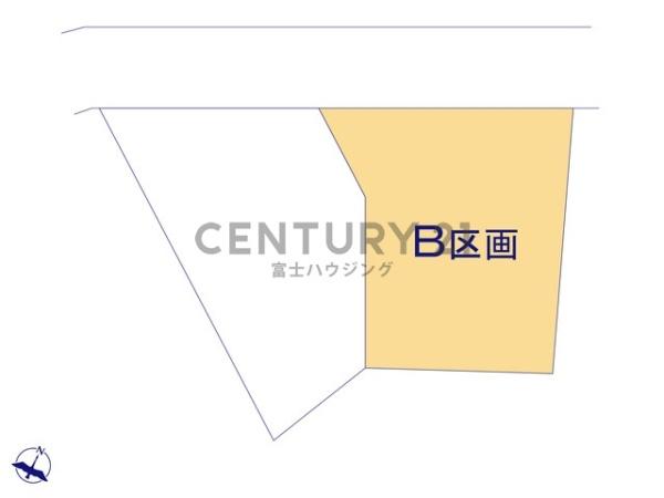 �_�ސ쌧������s���Z���̓y�n�̊Ԏ��}