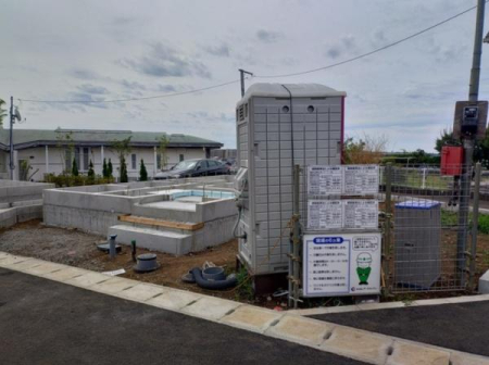 神奈川県藤沢市大鋸の新築一戸建ての現地外観写真