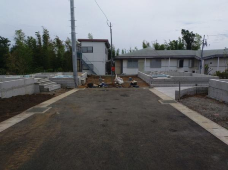 神奈川県藤沢市大鋸の新築一戸建ての現地外観写真