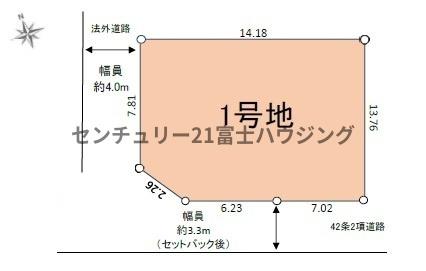 �_�ސ쌧������s���C�ݖk5���ڂ̓y�n�̊Ԏ��}