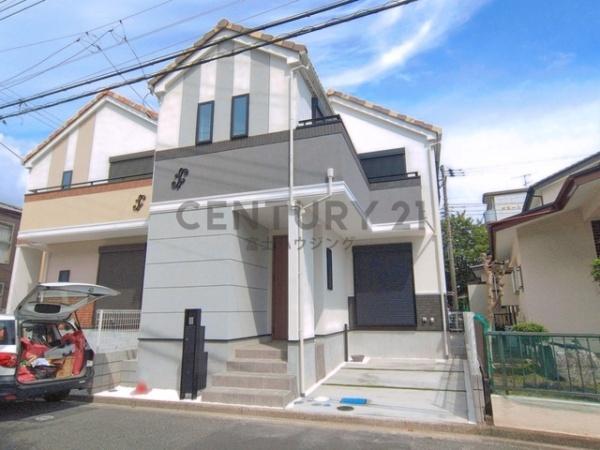 �_�ސ쌧������s�����̐V�z��ˌ��Ă̌��n�O�ώʐ^